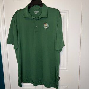 Columbia Golf Polo - Boston Celtics XL with Hype Chain